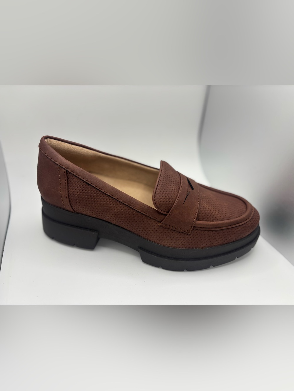 Soul Naturalizer Ophelia Women’s Platform Loafers Brown Size 6 Wide Width